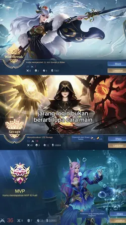 jarang login bro