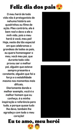 Feliz dia dos pais