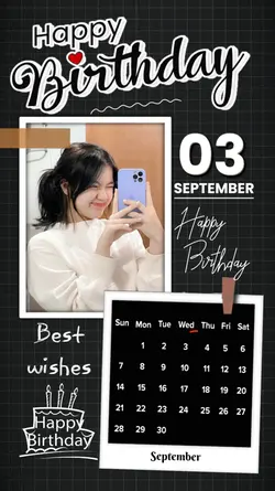 3 SEPTEMBER HBD