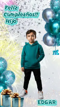 Hijo Cumple foto