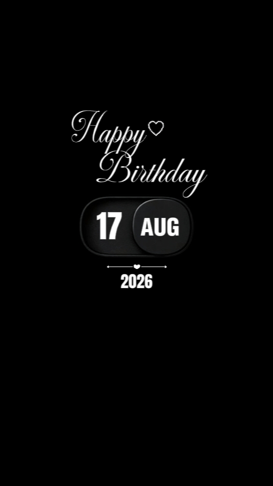 DOĞUM GÜNÜ 17 AĞUSTOS 2026