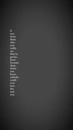 the real you .