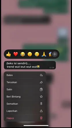 trend chat wa iPhone