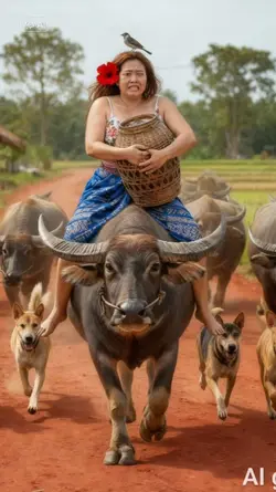 ขี่ควาย ai