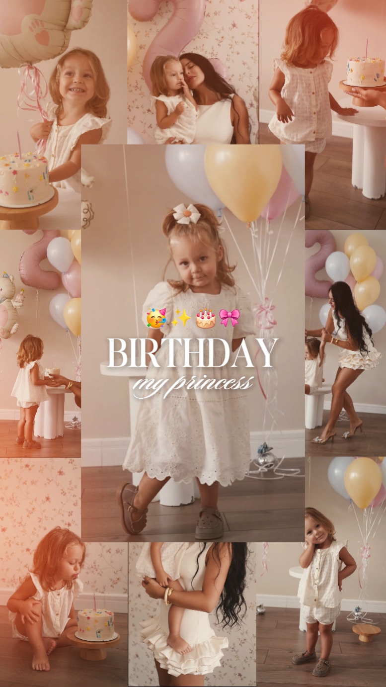 Aniversário minha princesa