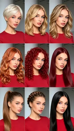 Hair style salon