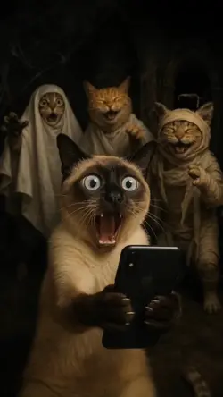 cat scare