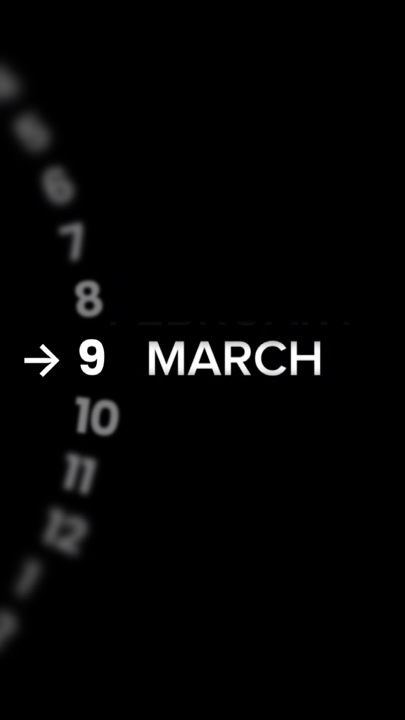 BIRTHDAY 9 MARCH 