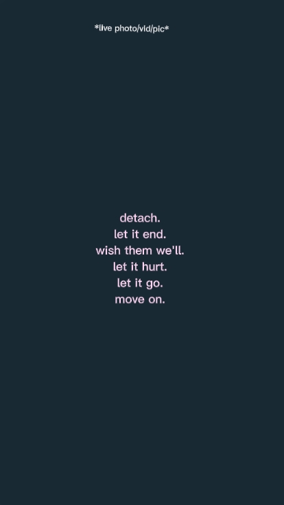 detach