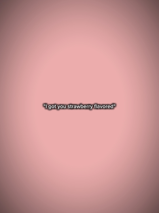strawberry flavored 