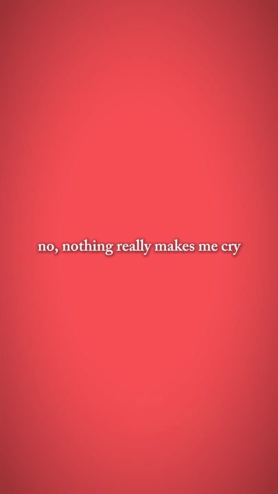 me fait vraiment pleurer