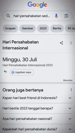 Hari persahabatan