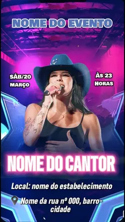 flyer de evento