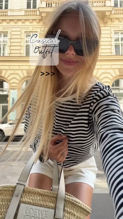 Lässiges Outfit 