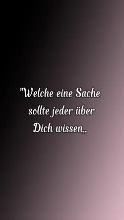 Nur weil ich lächle