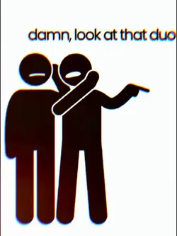 Look at that duo