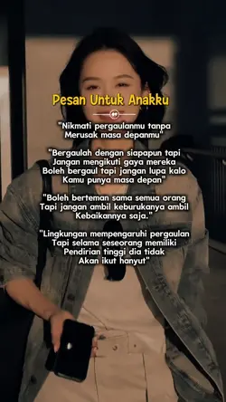 pesan untuk anakku 