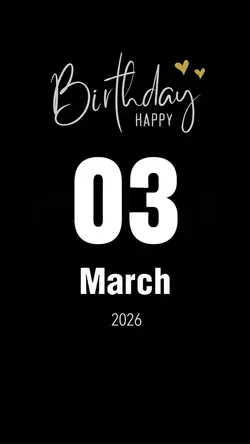 hbd 03 march 2026