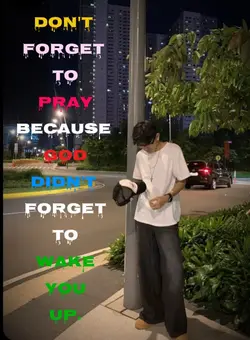 don't forget to Pray