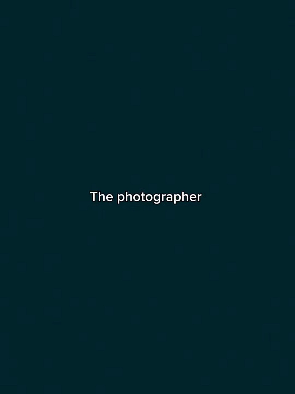 Fotoğrafçı sen