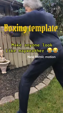 Boxing template 😂🥊
