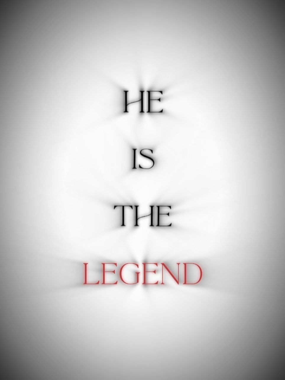 He is the legend