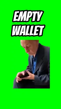 Empty wallet 