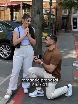Romantic proposal