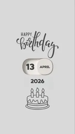 HBD 13 APRIL 2026