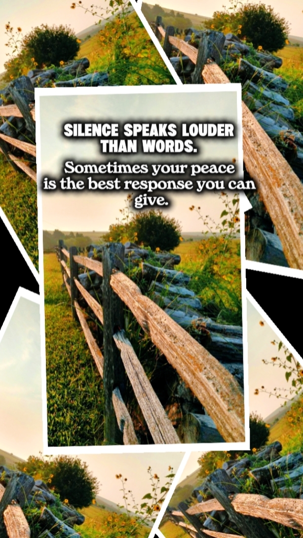 STILLE SPRICHT -