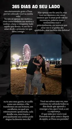 Aniversário namorado