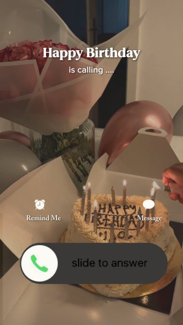 Llamada de cumpleaños 