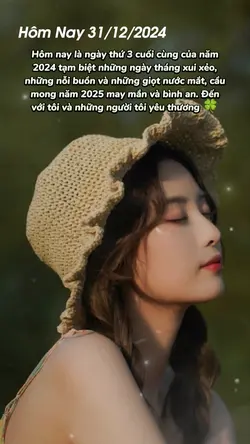 Tạm biệt năm 2024