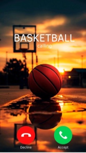 Caligrafia de basquete
