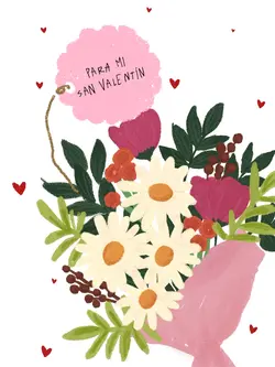 Flores san Valentín♥️