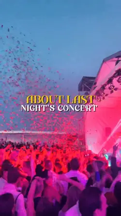 ABOUT LAST CONCERT 