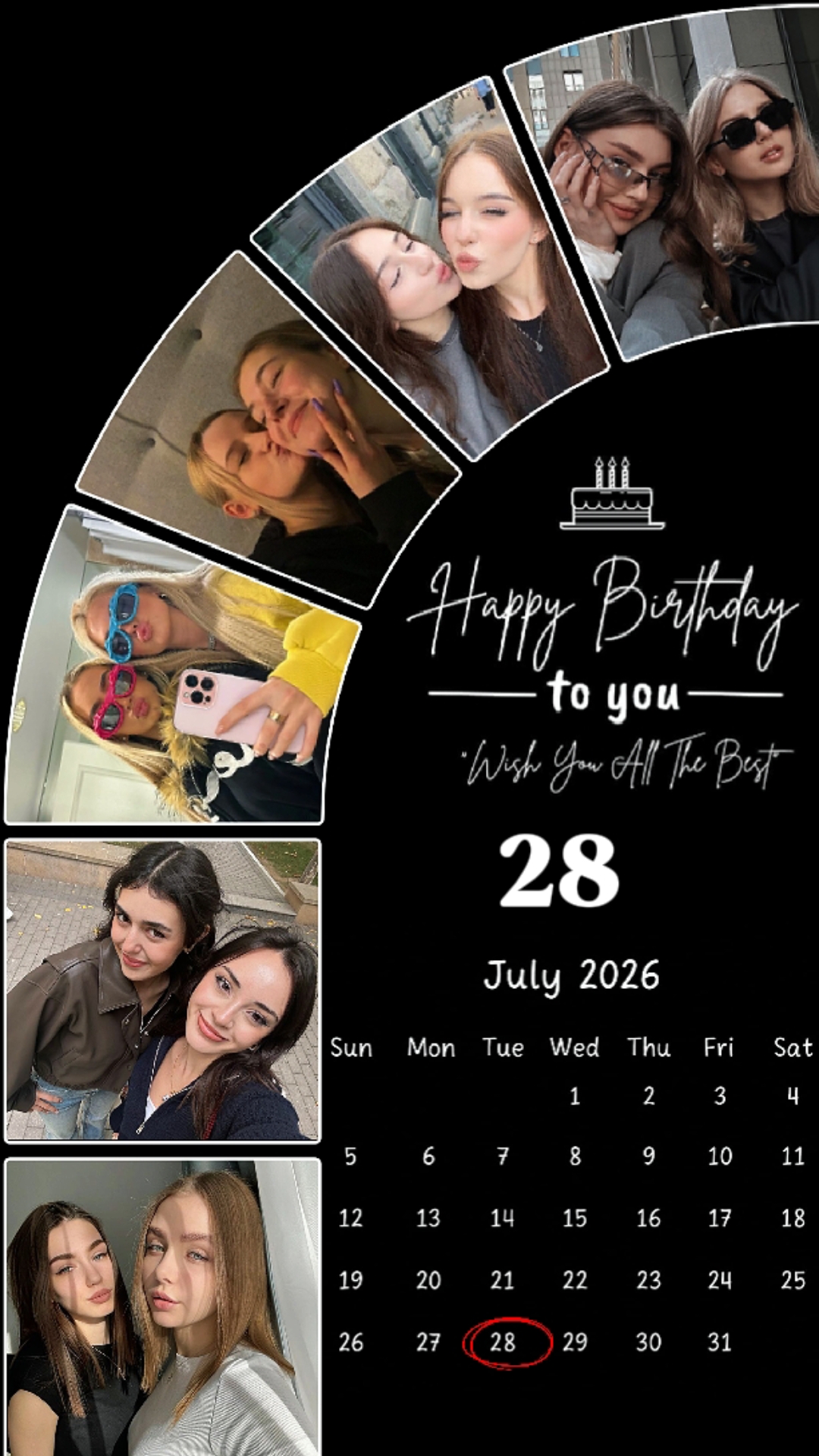 BIRTHDAY 28 JULY 