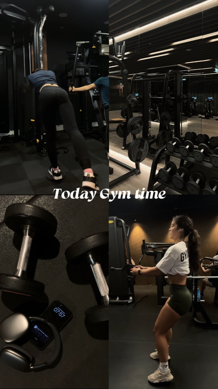 Today gym time