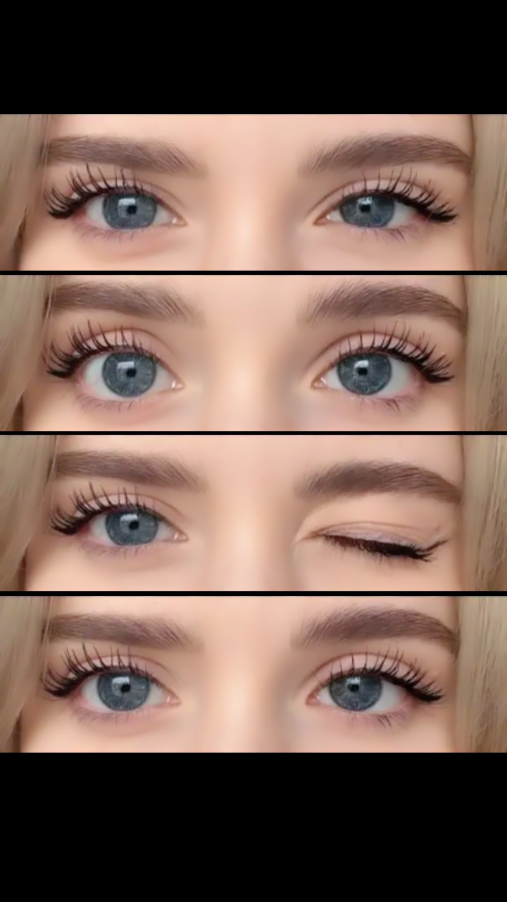 Olhos tendência