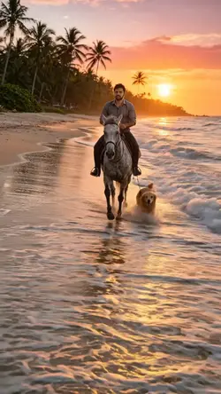 sunset beach