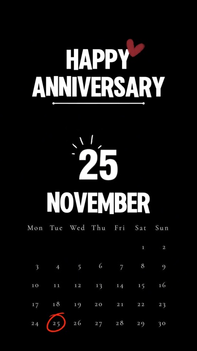 ANNIV 25 DE NOVIEMBRE 