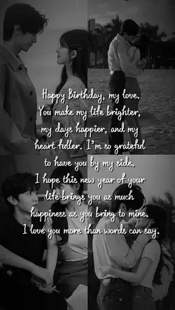 Birthday my love 