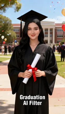Graduation AI filter