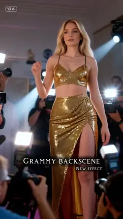 Grammy backscene