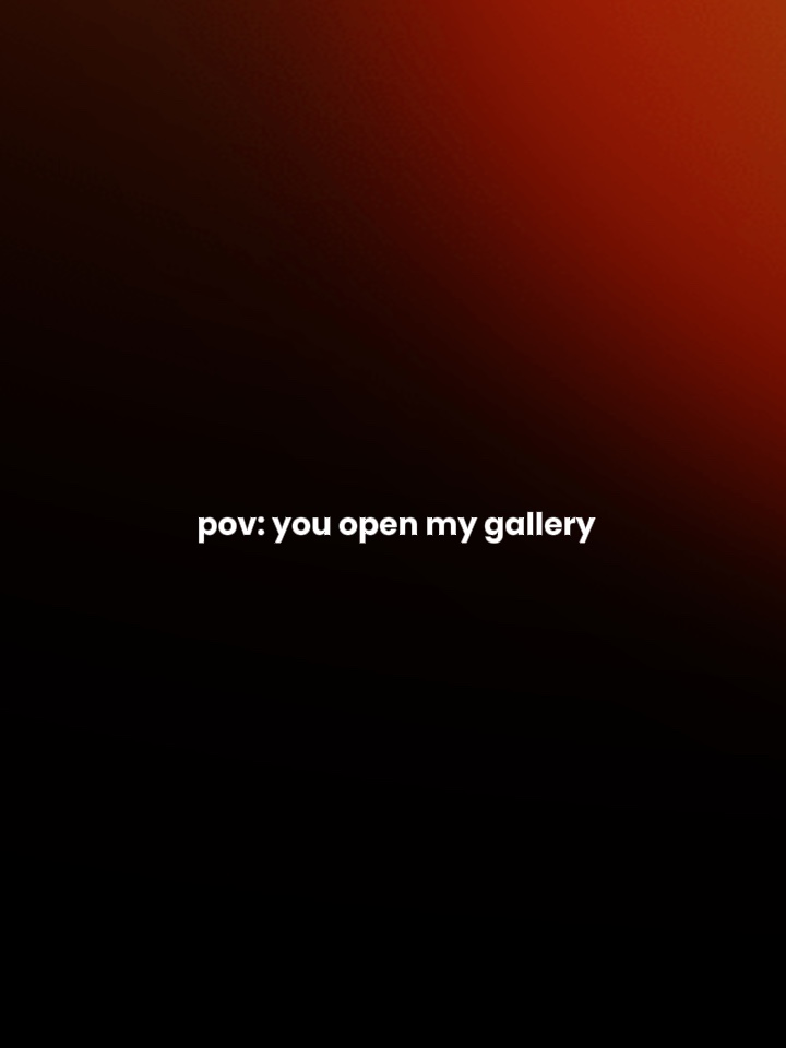 VOCÊ ABRE MINHA GALERIA 