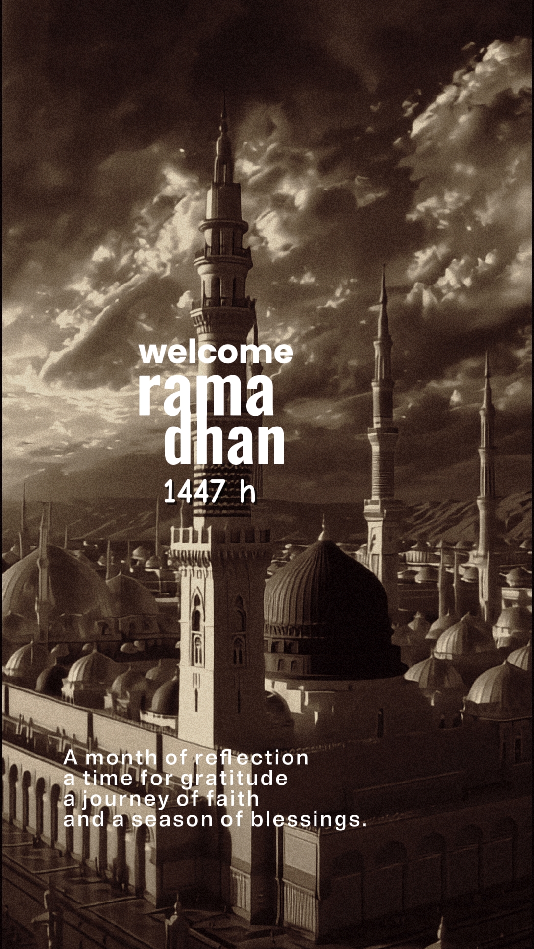 Selamat datang ramadhan
