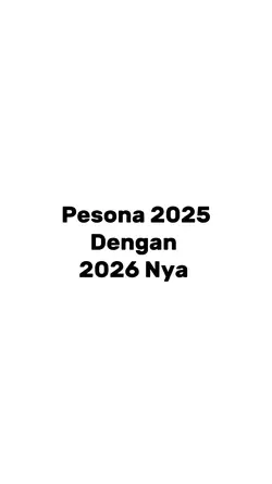pesona 2025 vs 2026