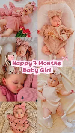 Happy 7 Months Baby 
