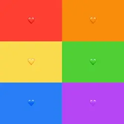 빨주노초파람보 ❤️🧡💛💚💙💜