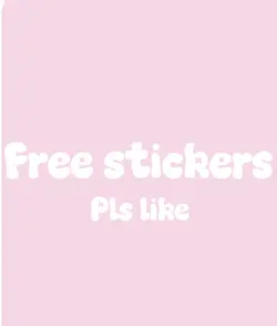 #free stickers#